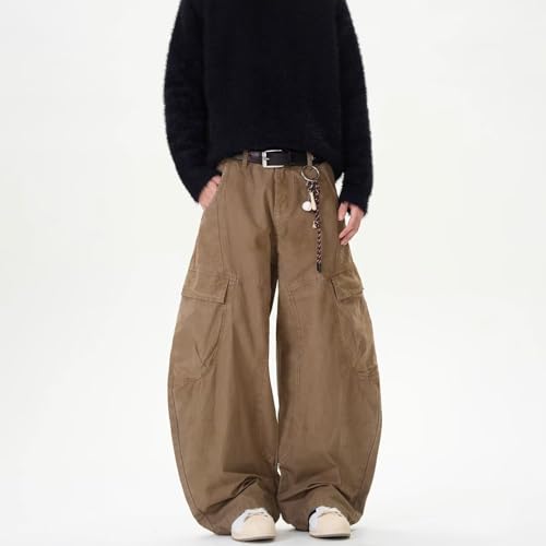 Baggy Jeans Men Vintage Casual Barrel Jeans Men Oversize Loose Fit Wide Leg Denim Pants Streetwear for Skater Hip Pop2