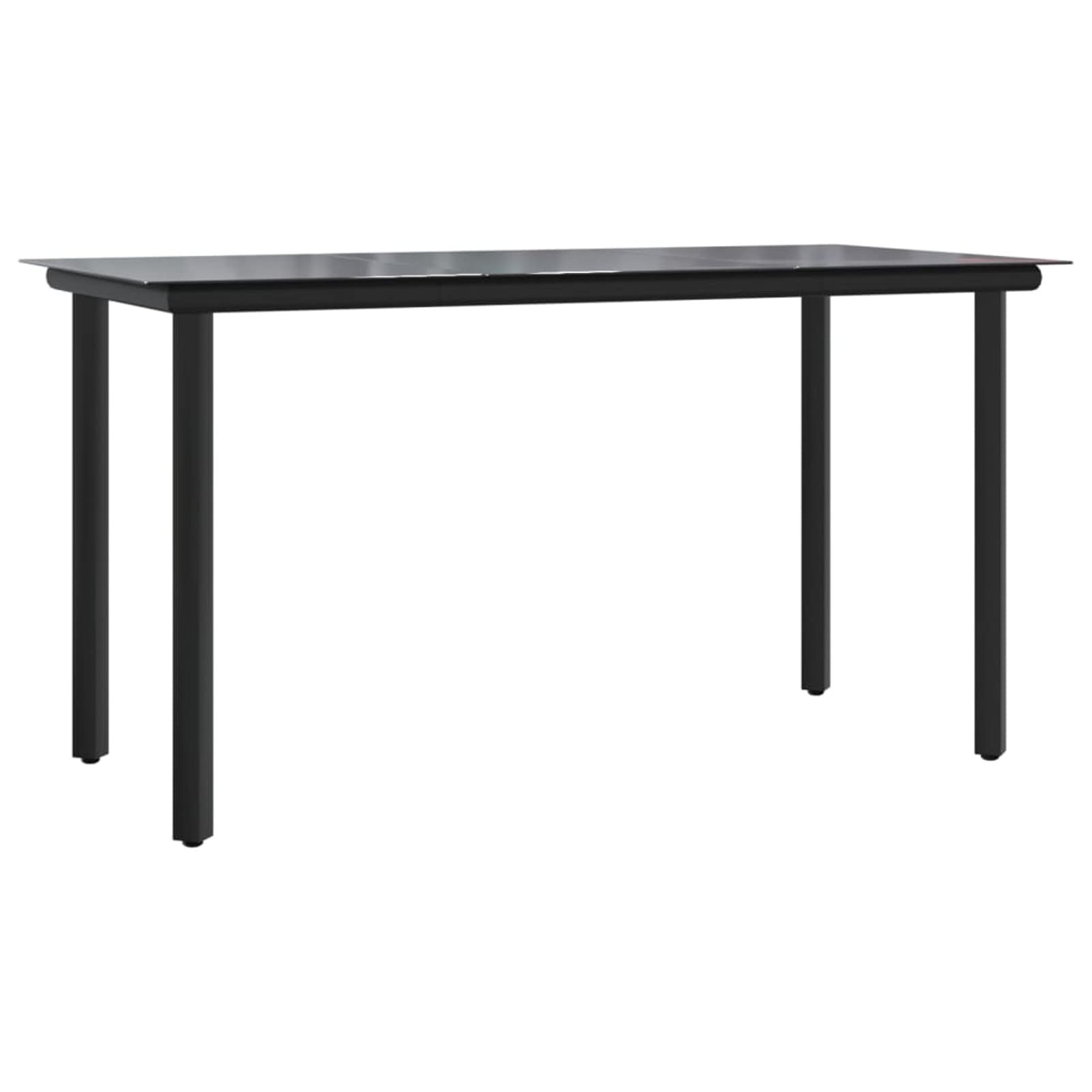 3185139 Set da Pranzo Giardino 5pz Nero e Grigio con Cuscini Polyrattan Testata in Legno,Testata Letto Matrimoniale Muebles Dormitorio Spalliera Letto Testiere per Letto Matrimoniale