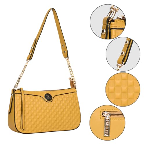 Image of ESBEDA Checks Texture Handbag | Ladies Purse | Stylish Handbag | Gift Bag For Women