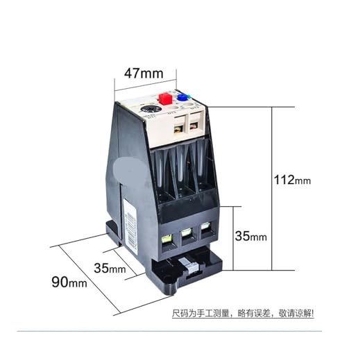 Relais de surcharge thermique 3,2-5A pour armoire de commande
