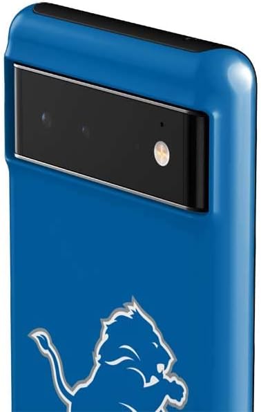 Skinit Pro Phone Case Compatible with Google Pixel 6 - Officially Licensed NFL Detroit Lions Distressed Design