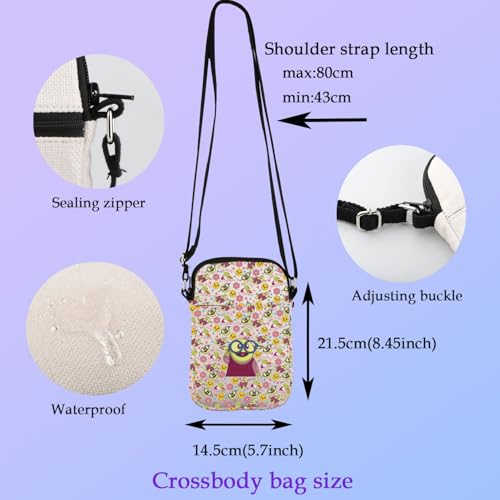 XYANFA Monna Nanallan Crossbody Bag Nanallan Themed Monna Nanallan Lover Monna Nanallan Gift For Women Cartoon Movie Handbag2