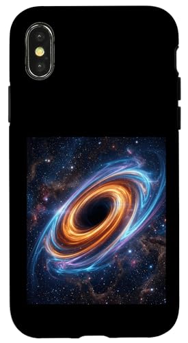 Black Hole Space Vortex �~���~�ՃR���Z�v�g �X�}�z�P�[�X iPhone X/XS �p