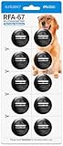 XUNIUZERO RFA-67 RFA-67D-11 6 Volt Pet Collar Replacement Batteries 10 Pack, Ultra Long-Lasting & Waterproof Compatible with PetSafe 6V Lithium Battery Specific Dog Receiver Collars
