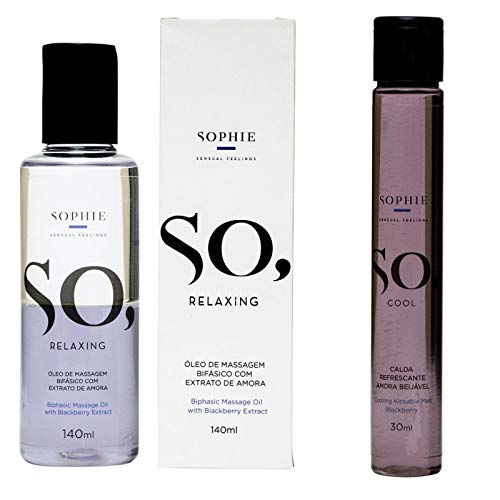 Kit gostinho de amora - Óleo bifásico e calda So Cool Sophie