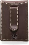 Timberland Men's Slim Leather Front Pocket Credit Card Holder Wallet, Brown (Money Clip) 2, One Size, Slim Leather Front Pocket Credit Card Holder Wallet