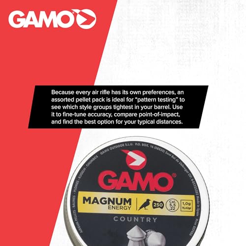 Image of Gamo Air Rifle Pellet Combo Pack .177 or .22