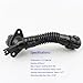 BMW 135I 135IS 335I 535I 535I GT 640I X1 X3 X4 X5 X6 N55 PCV Hose - Replaces 7584128 BMW Crankcase Breather Hose