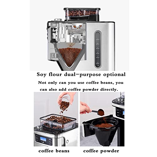 Cafetera automática con molinillo y capacidad de 1.5 L miniatura 5
