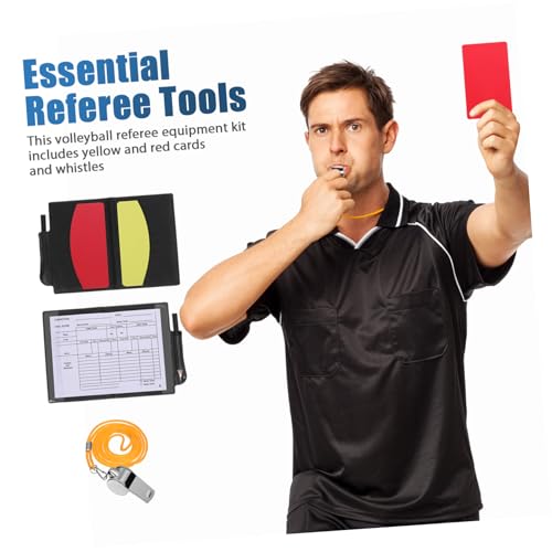 Set completo de herramientas para árbitro de fútbol miniatura 7