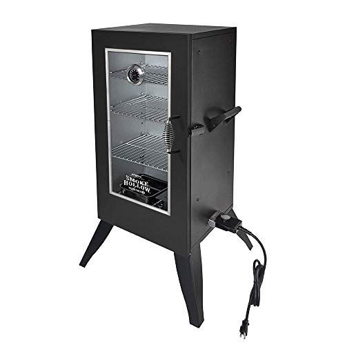 Masterbuilt 30162EW Electric Smoker with Window, 30', Black