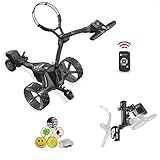 AMBA7 Motocaddy M7 GPS Remote Controlled Touchscreen Electric Golf Caddy with 3.5