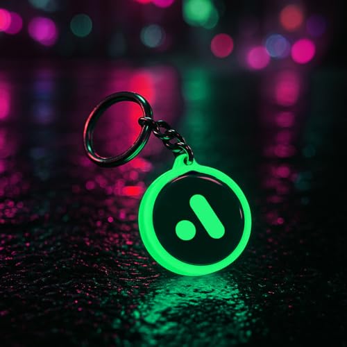 Image of Mi Glow Store | Glow in the Dark Keychain | Bike Logo