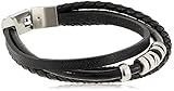 Fossil Herren Armband Black Multi Wrap