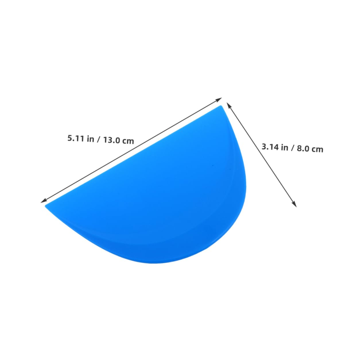 FELTECHELECTR Vinyl Wrap Tool Kit 5pcs Semicircular Soft Edge Car Detailing Tools Window Tint Application Kit