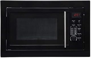 SIA BIM20BL Black 20L Integrated Built in Digital Timer Microwave Oven