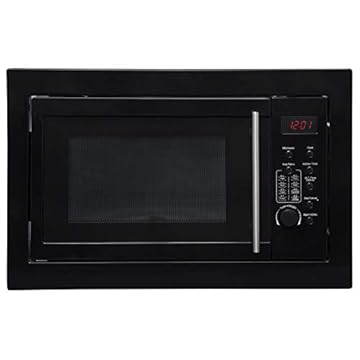 SIA BIM25BL Black 25L Integrated Built in 900W Digital Timer Microwave Oven
