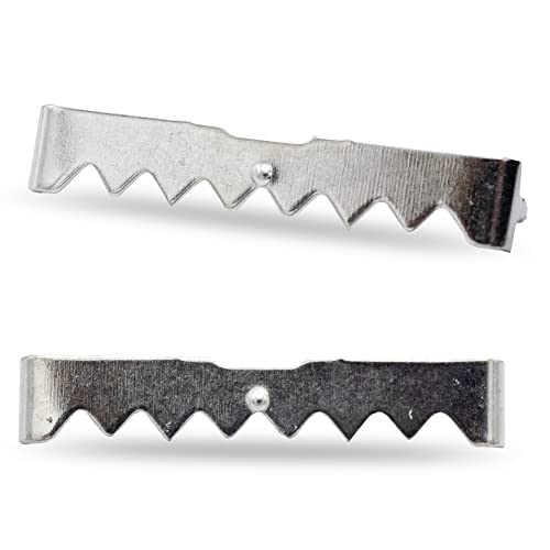 Image of Large No Nail Sawtooth Picture Hangers - Nickel Plated 10-Pack