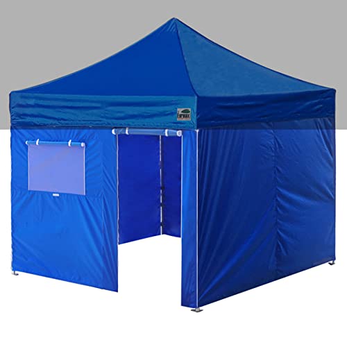 Listado y reviews de Toldos para negocios de ropa tabla con los diez mejores. 31 Eurmax Toldo desplegable de 10 x 10 pulgadas, para exteriores, toldo instantáneo, refugio de fiesta, con 4 paredes laterales con cremallera y bolsa de rodillo, bolsas de arena...