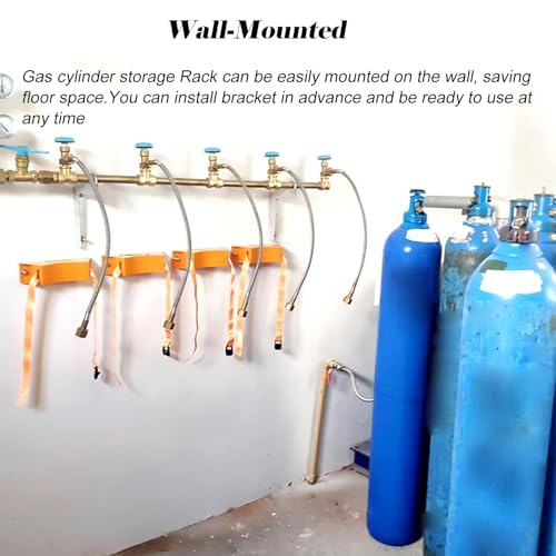 Support mural pour bouteille de gaz de rangement garage et atelier - 5