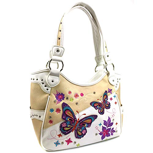 Bolso Tote Zelris Bordado Temporada Mariposa miniatura 2