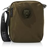 PLEIN SPORT Unisex Reporter Venice Beach Handtasche, Army