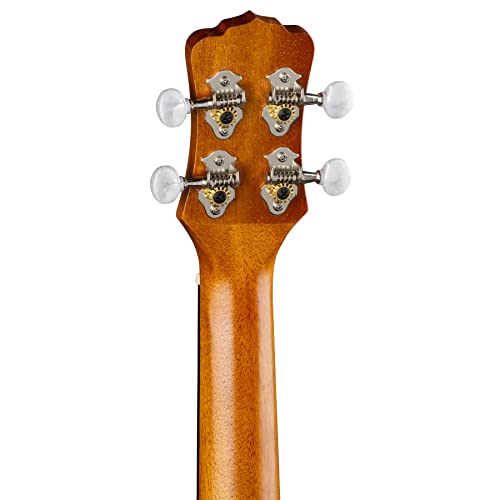 Luna Guitars UKE HONU Ukulélé Soprano Marron - Les Beatles, Paul McCartney, John Lennon, RIngo Starr, George Harrison Luna Guitars UKE HONU Ukulélé Soprano Marron – Image 6