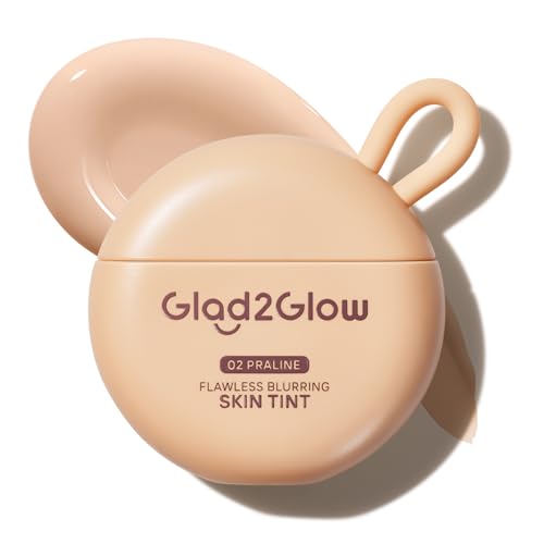 Image of Flawless Blurring Skin Tint, Buildable Medium Coverage, Squalane Hydrating, 12HR Oil Control Long Lasting, Lightweight Non-Cakey Makeup, Diverse Skin Tones (02 Praline)