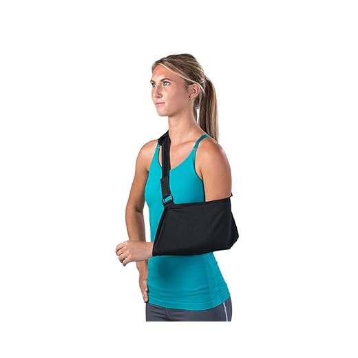 ProCare Deluxe Arm Support Sling, Black - Large