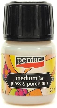 Pentart Glass Colors Glass & Porcelain Paint, 30 ml Medium
