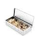 Smoker Box for BBQ Grill Wood Chips -Smoker Grill Accessories - Charcoal & Gas Barbecue Meat Smoking with Hinged Lid - Best Grilling Accessories & Utensils Gift for Dad