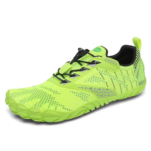 Image of SAGUARO Womens Mens Barefoot Shoes Minimalist Trail Runner Wide Toe Box Zero Drop Outdoor Cross Training Shoe