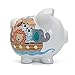 Child to Cherish Ceramic Piggy Bank for Boys, Noah's Ark