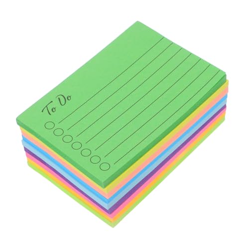 jojofuny 色 の可愛い付箋 メモステッカー 便利なノートパッド 学生用オフィスアクセサリー 商品 手軽に貼り付け可能 追記や予定管理に