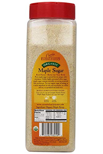 Coombs Family Farms Organic Maple Sugar, 1Lb 9-Ounce Container #TOP1