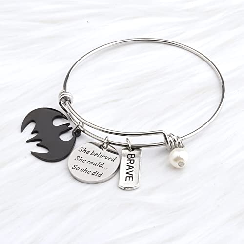 TIIMG Bracelet Jewelry For Woman Girlfriend(she believe batman) - Image 4