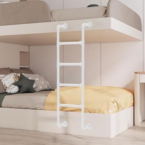 Escalera colgante de pared para litera de metal en dormitorios y camper 2