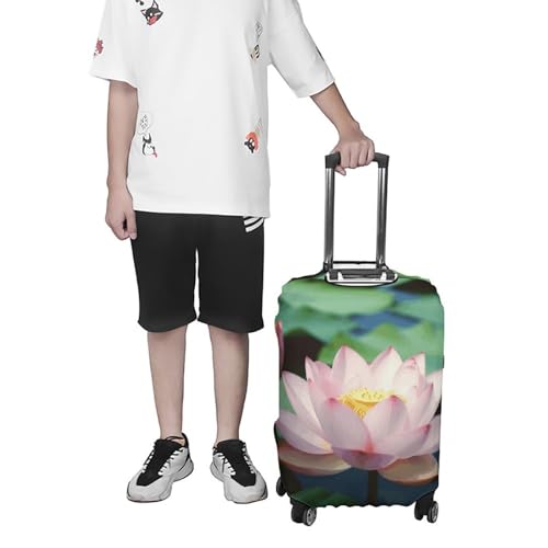 Flowers Printed Luggage Cover Protector, Fits 18-32 Inch Luggage 6