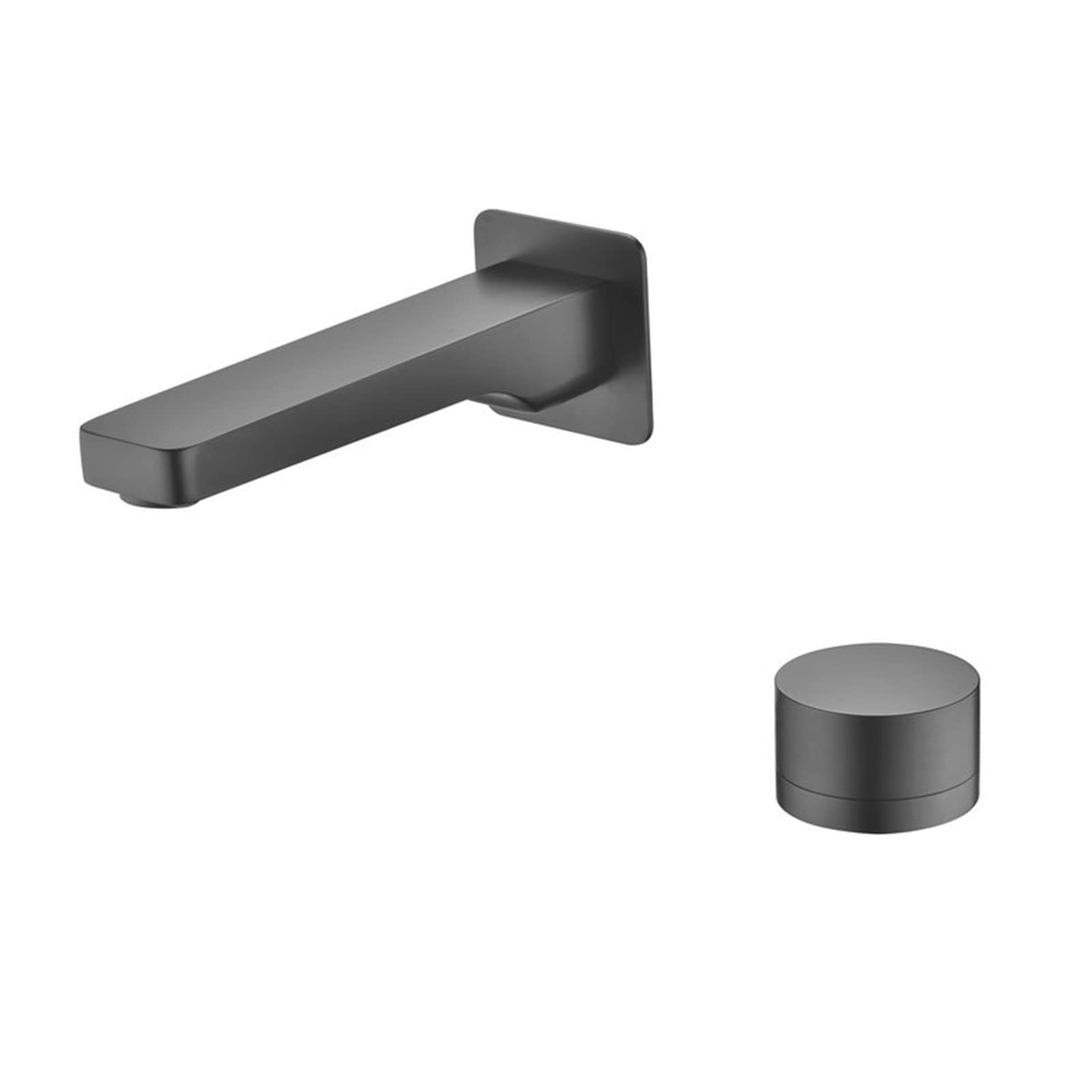 Grifo de baño Grifo de Lavabo de baño de 2 Orificios Grifo Mezclador de Lavabo montado en la Pared Grifo de Lavabo de latón Grifo de Lavabo de Agua fría y Caliente Grifo de Lavabo de Recipiente Grifo