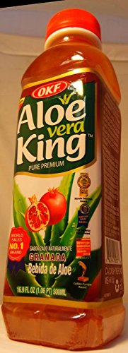 Aloe Vera King (Pomegranate Flavor) - 16.90fl Oz (Pack of 10)