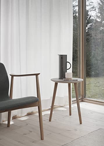 Stelton Isolierkanne EM77 - Doppelwandige Isolierkanne für heiße/kalte Getränke - Tee- & Kaffeekanne mit Glaseinsatz, Magnetverschluss… – Ansicht 4