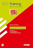  STARK Training Mittlerer Schulabschluss 2021 - Deutsch - NRW: Ausgabe mit ActiveBook
