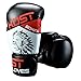 Guanti da Allenamento per Pugno Addensato Guanti da Boxe per Ragazzi Guanti da Allenamento Attrezzatura per Il Fitness da Boxe da Casa Fodera Antideflagrante E Antiurto (Color : Black, Size : 10oz)