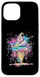 Ice Cream Cone Graffiti Case for iPhone 15