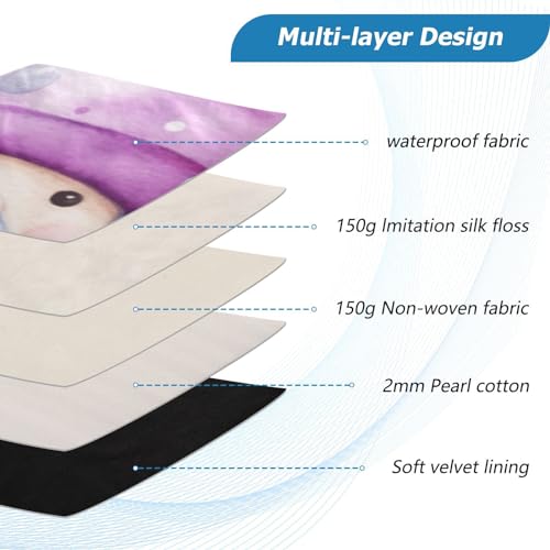 Funda para portátil 13-14 pulgadas impermeable morada miniatura 4