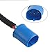 WMYCONGCONG 4 Pieces 9007 to H13 Headlight Extension Wiring Harness Socket Fog Light Headlamp Conversion Cable Compatible with Ford Dodge Headlight