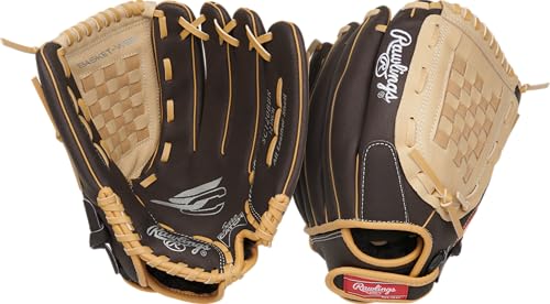 Rawlings | Sure Catch Adult Baseball Glove | Size 12' | Mocha/Camel | Right Hand Throw