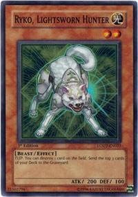 Yu-Gi-Oh! - Ryko, Cazador Jurado Luz (LODT-EN022) - Luz de la Destrucción - Edición ilimitada - Super Raro