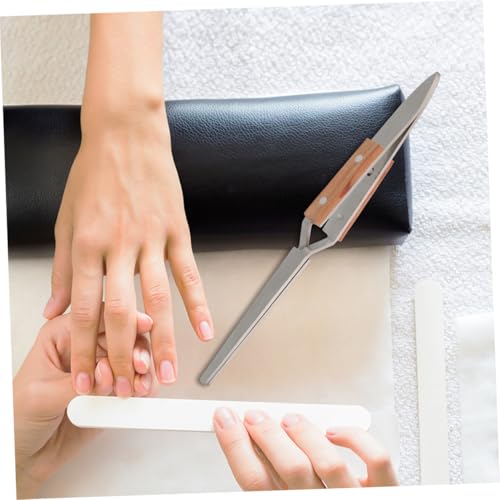 Ipetboom 2 piezas clips para arte de uñas ergonómicos miniatura 4