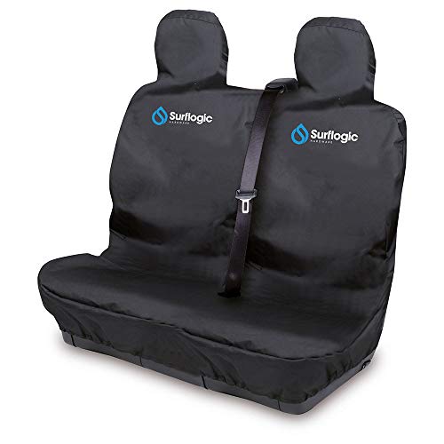 SURF LOGIC , Funda Impermeable Para Asiento Coche Doble Unisex Adulto, Negro (Black), L Cover